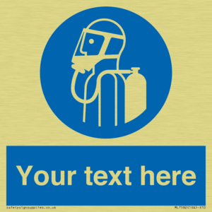 Custom use self contained breathing appliance